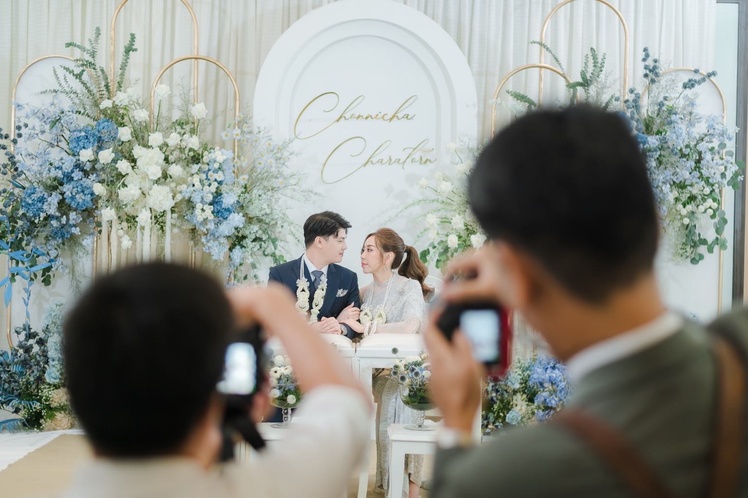 Pun and Filmmie wedding memory